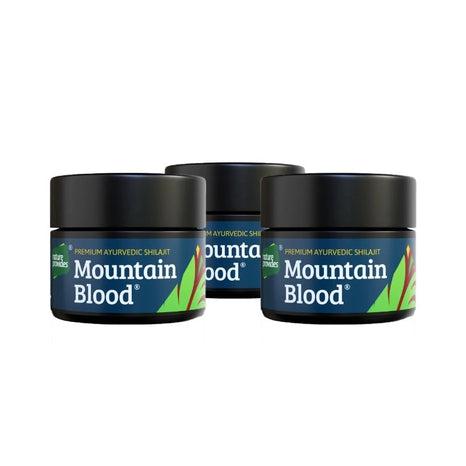3-pack Mountain Blood Premium Ayurvedic Shilajit 30g-Ayurveda-Nature Provides-Equmedic