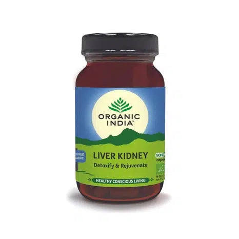 LKC, Liver Kidney Care Organic India 90 kapslar, EKO.-Ayurveda-Organic India-Equmedic