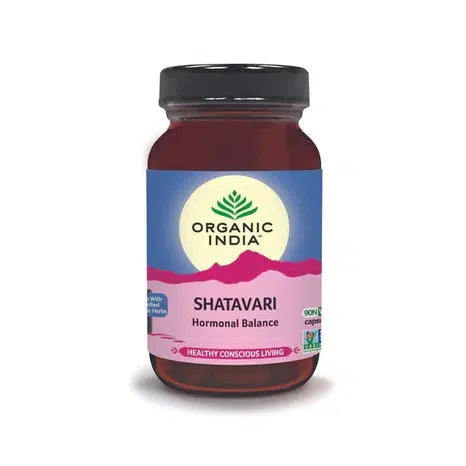 Shatavari Organic India 90 kapslar, EKO.-Ayurveda-Organic India-Equmedic