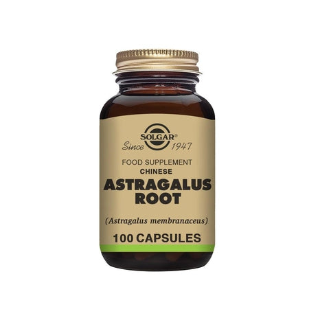 Solgar Astragalus Root 520 mg, 100 kapslar-Vitaminer och kosttillskott-Solgar-Equmedic