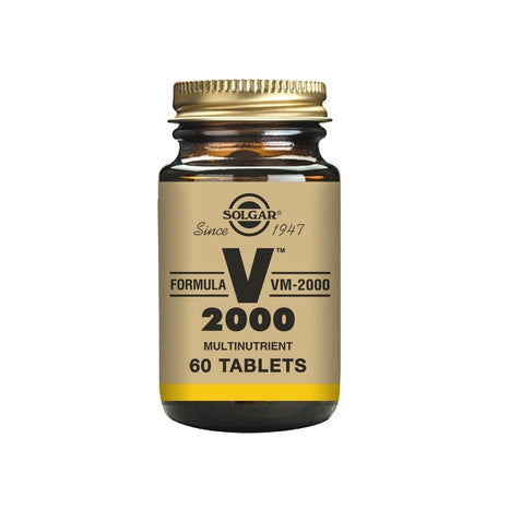 Solgar Formula VM-2000 Multivitamin (extra stark b-compl+örtbas), 60 tabletter
