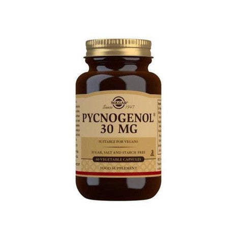 Solgar Pycnogenol 30 mg, 30 kapslar-Vitaminer och kosttillskott-Solgar-Equmedic