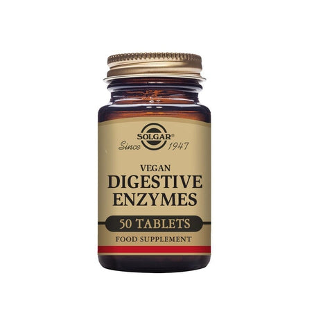 Solgar Vegan Digestive Enzymes, 50 chewable tabletter-Vitaminer och kosttillskott-Solgar-Equmedic