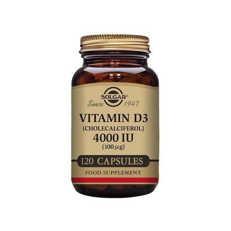 Solgar Vitamin D3 (Cholecalciferol) 2200 IU (55 µg), 50 veg. kapslar