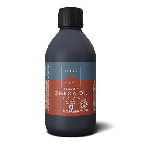 Terranova 100 % Organic Omega 3-6-7-9 Oil, 250 ml-Vitaminer och kosttillskott-Terranova-Equmedic