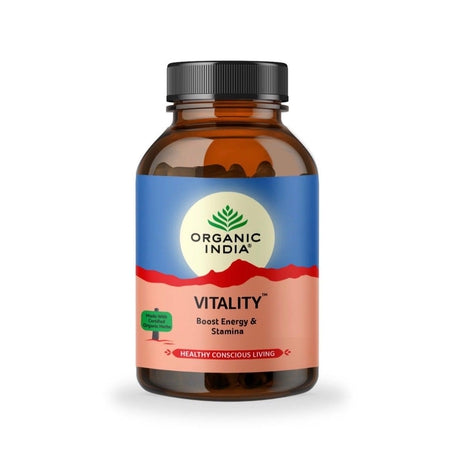 Vitality Organic India 90 kapslar, EKO.