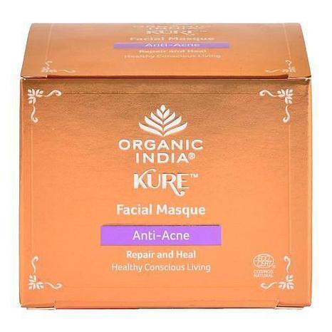 Facial Masque Anti-Acne Eko. 25g, Organic India Kure