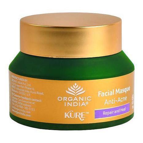 Facial Masque Anti-Acne Eko. 25g, Organic India Kure-Ansiktsvård-Organic India-Equmedic