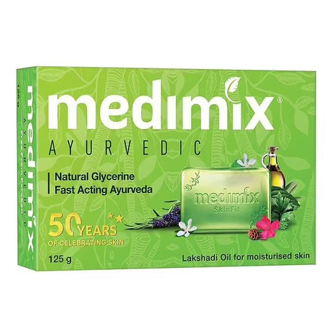 Glycerine and Lakshadi Oil Tvål 125g, Medimix-Hudvård-Medimix-Equmedic