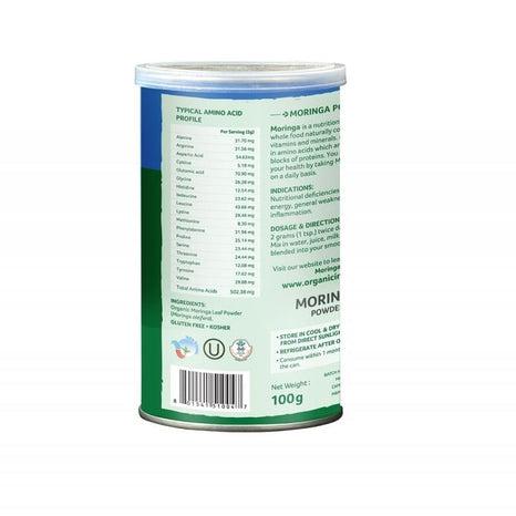 Moringa Pulver Eko. 100g Organic India-Ayurveda-Organic India-Equmedic