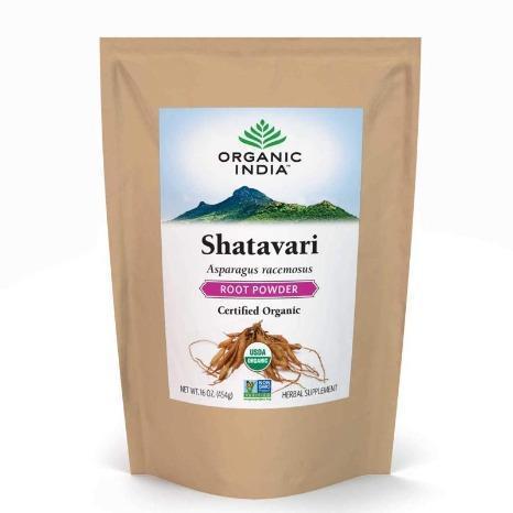 Shatavari Pulver Organic India 100g, EKO.