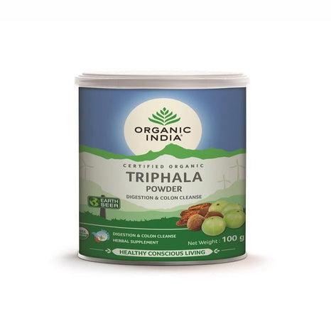 Triphala Pulver Organic India 100g, EKO.