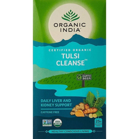 Tulsi Cleanse Te Organic India, 25 tepåsar