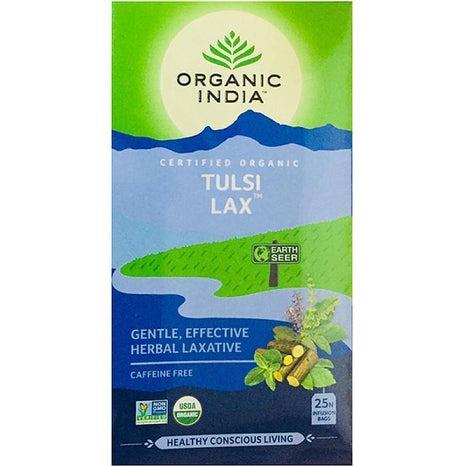 Tulsi Lax Te Organic India, 25 tepåsar-Organic India Teer-Organic India-Equmedic