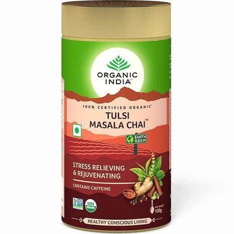 Tulsi Masala Chai Te Organic India, 100g