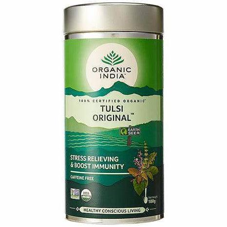Tulsi Original Te Organic India, 100g