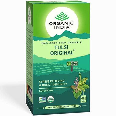 Tulsi Original Te Organic India, 25 tepåsar