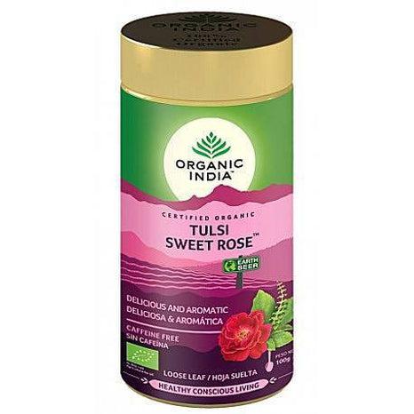 Tulsi Sweet Rose Te Organic India, 100g