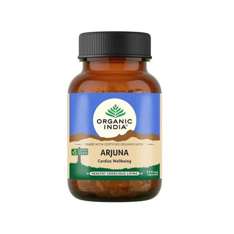 Arjuna Organic India 90 kapslar, EKO.-Ayurveda-Organic India-Equmedic