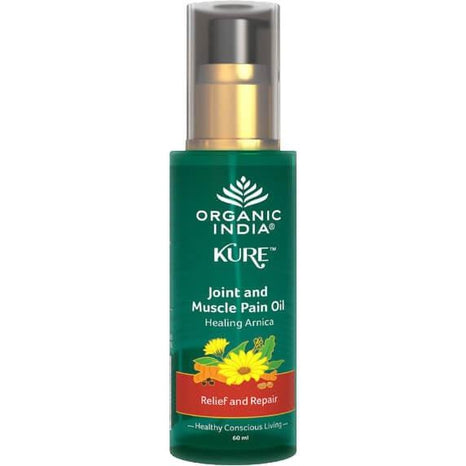 Joint & Muscle Pain Oil 60ml, Organic India Kure-Hudvård-Organic India-Equmedic