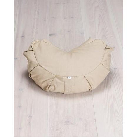 Meditationskudde Meditation cushion, crescent, Yogiraj-Yogiraj-Beach Beige-Equmedic