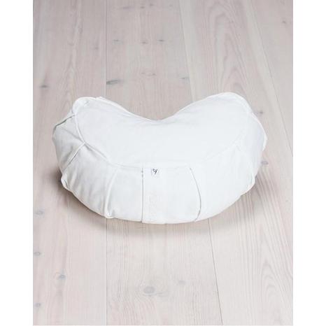 Meditationskudde Meditation cushion, crescent, Yogiraj-Yogiraj-Birch White-Equmedic