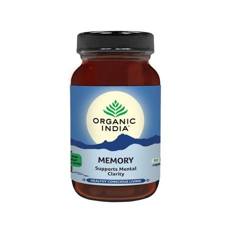 Memory Organic India 90 kapslar, EKO.-Ayurveda-Organic India-Equmedic
