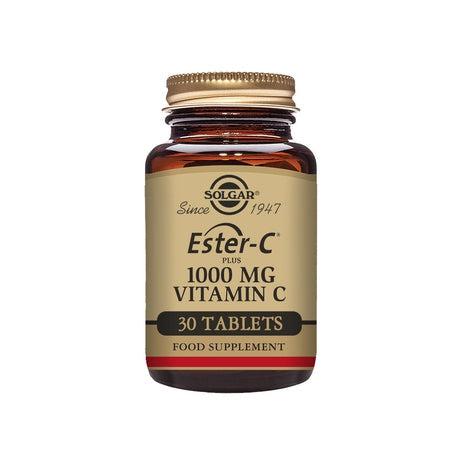 Solgar Ester-C Plus 1000 mg Vitamin C, 30 tabletter-Vitaminer och kosttillskott-Solgar-Equmedic