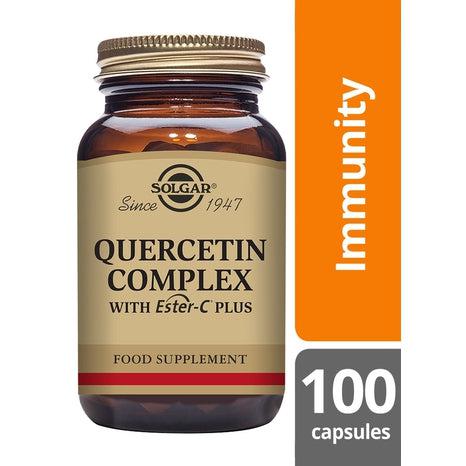 Solgar Quercetin Complex med Ester-C Plus, 100 kapslar