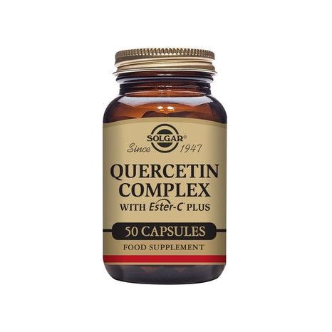 Solgar Quercetin Complex med Ester-C Plus, 50 kapslar-Vitaminer och kosttillskott-Solgar-Equmedic
