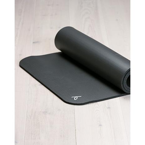 Träningsmatta Stretch & relax mat, 10 mm, Yogiraj-Yogiraj-Midnight Black-Equmedic