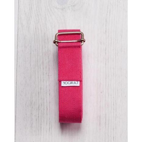 Yogabälte Yoga belt long, Yogiraj-Yogiraj-Raspberry Red-Equmedic