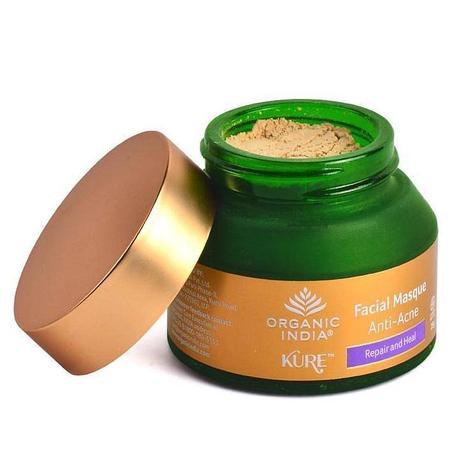 Facial Masque Anti-Acne Eko. 25g, Organic India Kure-Ansiktsvård-Organic India-Equmedic